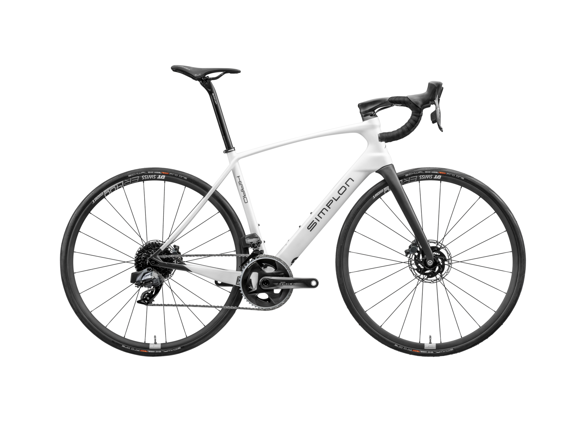 28'' Simplon Kiaro Disc Di2 R55 Pearl White